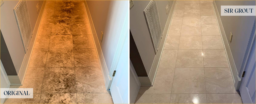 Floor Restored by Our Expert Tile and Grout Cleaners in Las Vegas, NV